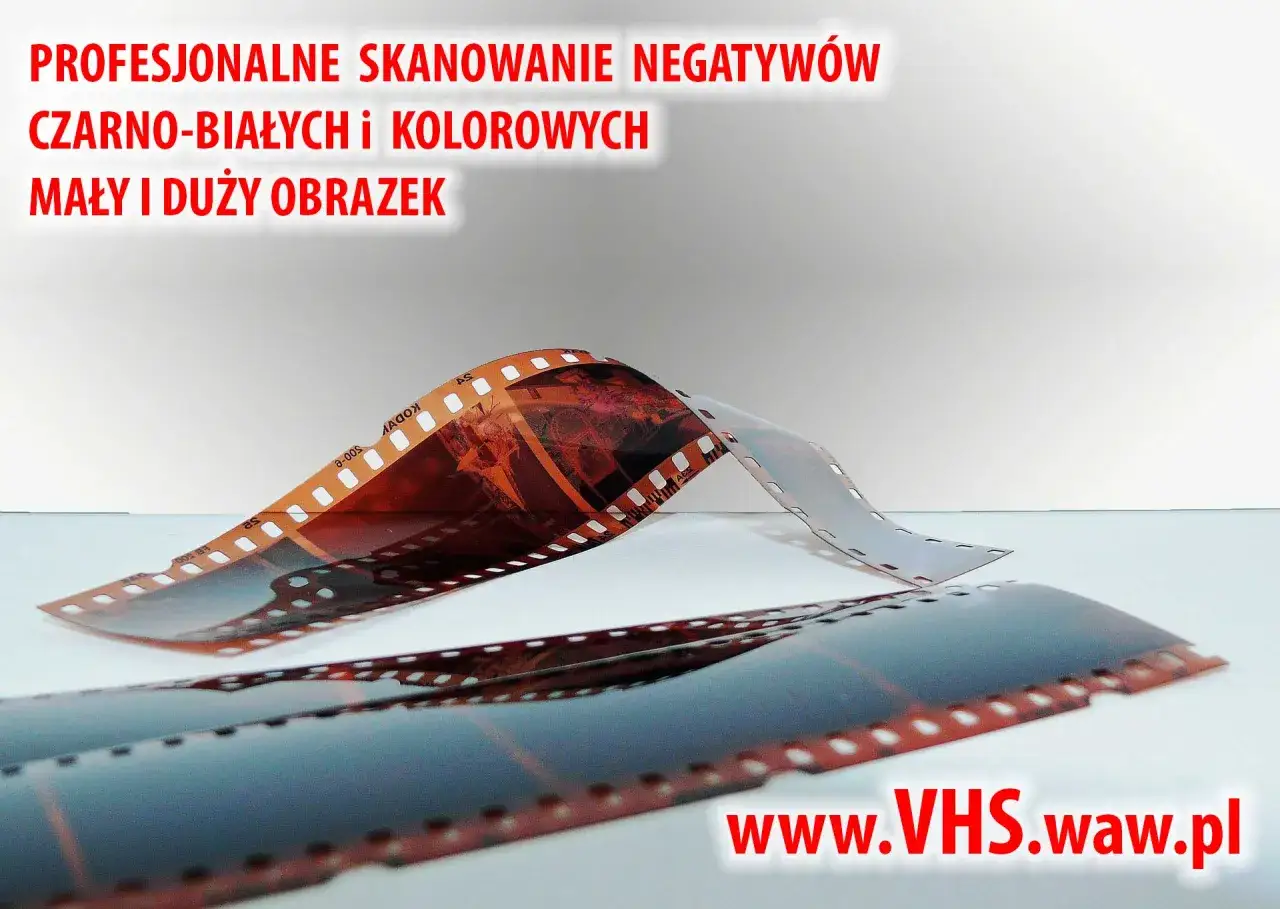 Profesjonalne skanowanie kliszy czarno-białych i kolorowych. Przywróć wspomnienia z małych i dużych obrazków.